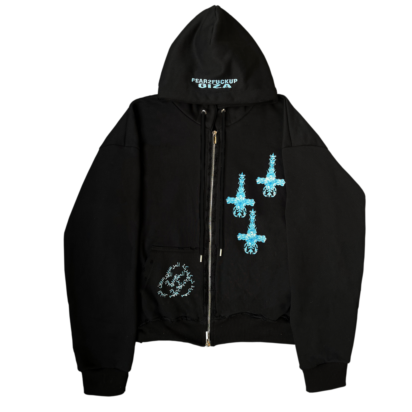 DIAMOND ZIP UP