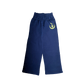Navy double waist sweats